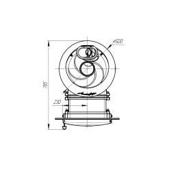 Банная печь Атмосфера L в ламелях из натурального камня Змеевик наборный